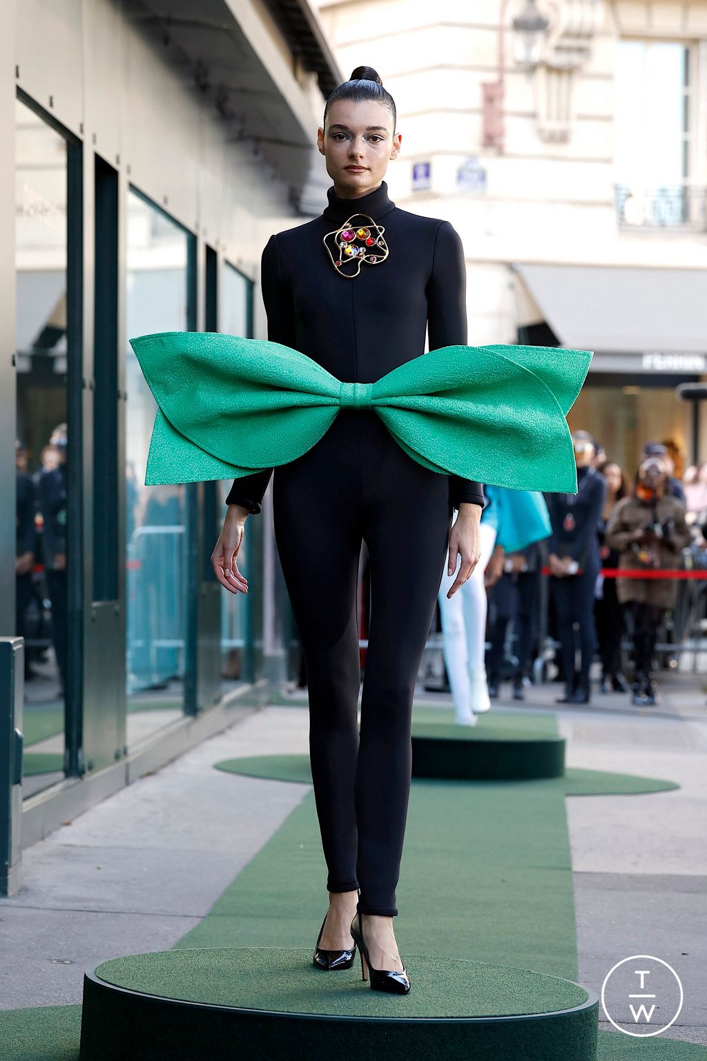 Fashion Week Paris Spring/Summer 2026 look 50 from the Pierre Cardin collection womenswear