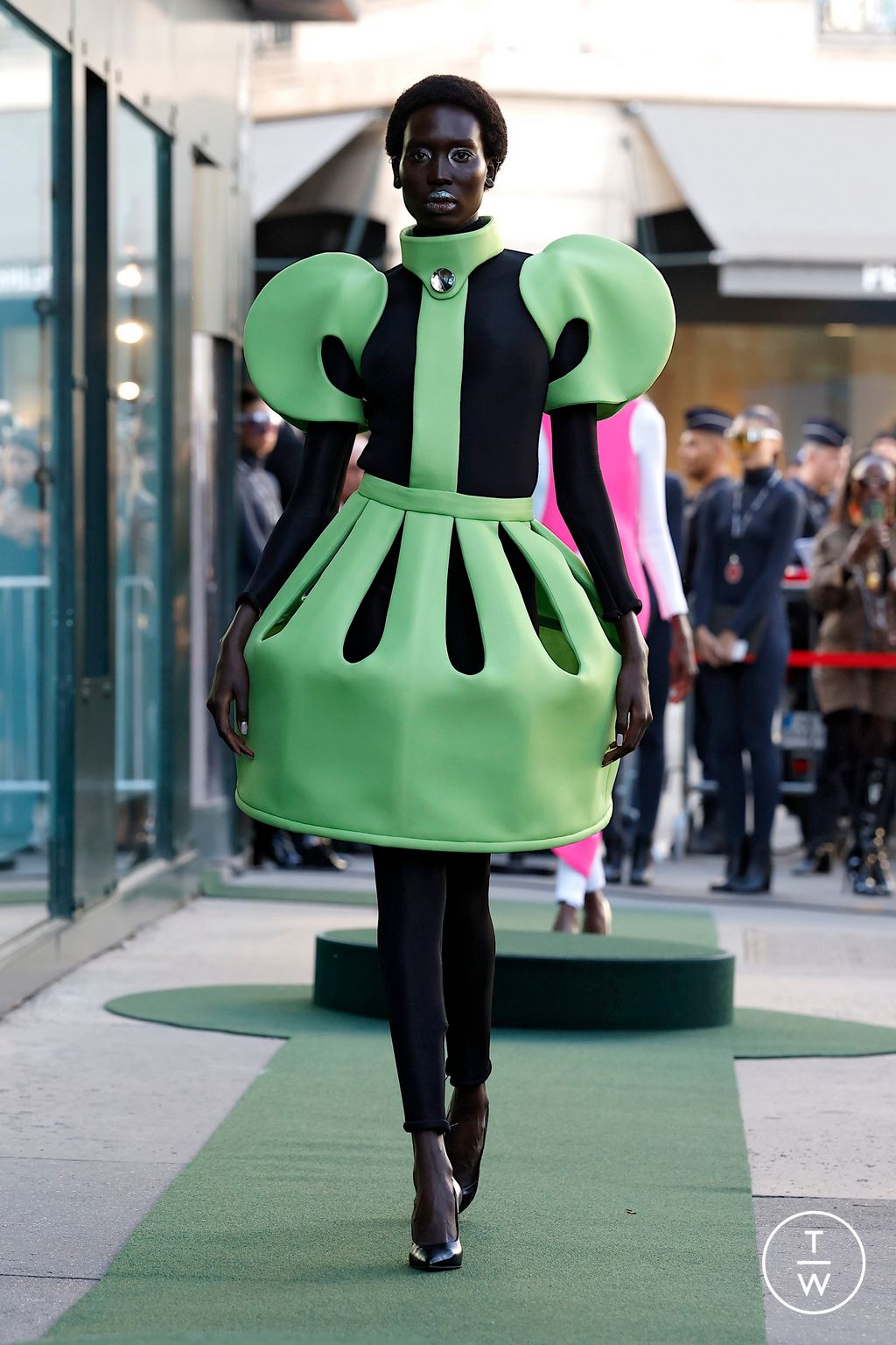 Fashion Week Paris Spring/Summer 2026 look 55 from the Pierre Cardin collection womenswear