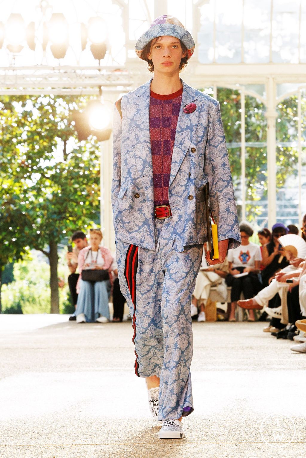 Fashion Week Florence - Pitti Spring-Summer 2025 look 3 from the Pierre Louis Mascia collection menswear