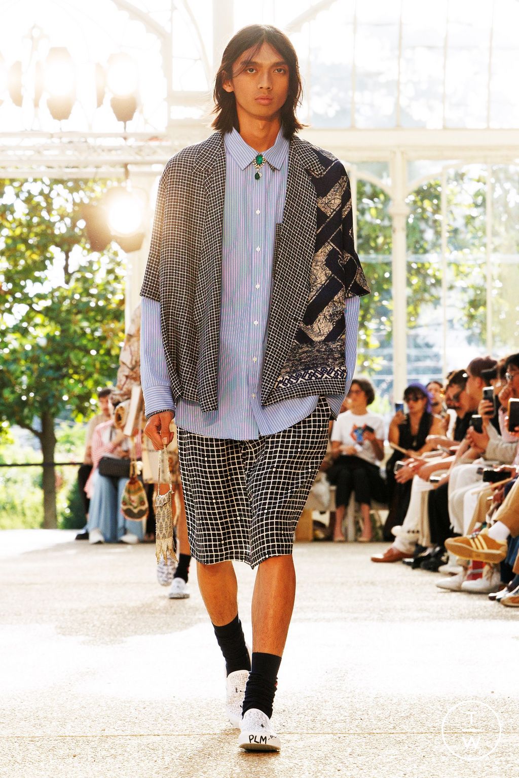 Fashion Week Florence - Pitti Spring-Summer 2025 look 9 from the Pierre Louis Mascia collection 男装