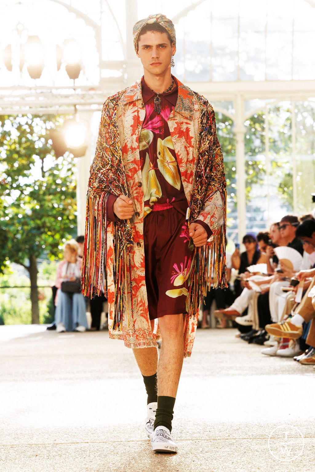 Fashion Week Florence - Pitti Spring-Summer 2025 look 18 from the Pierre Louis Mascia collection menswear