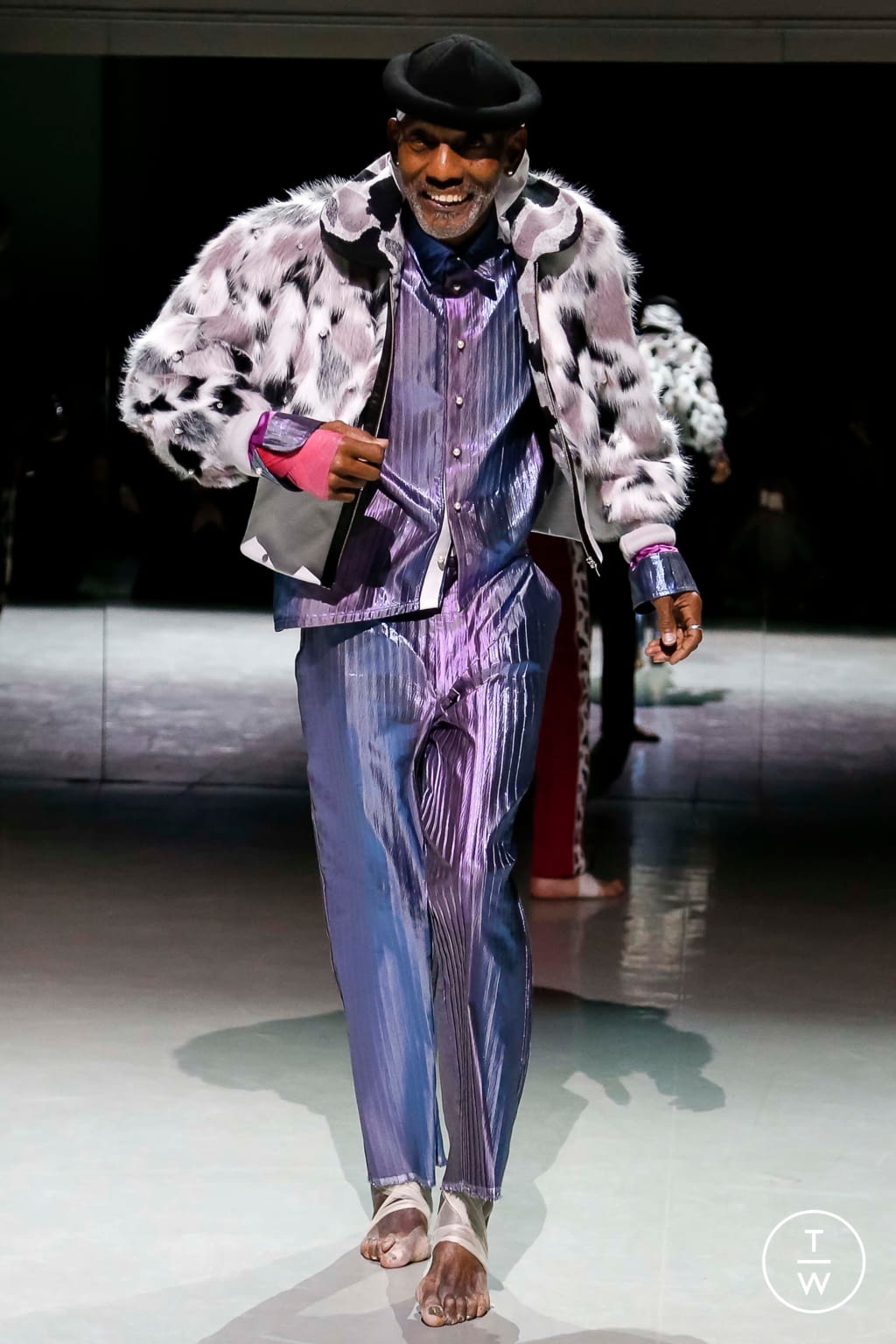 Fashion Week Paris Fall/Winter 2018 look 13 from the Pigalle collection 男装