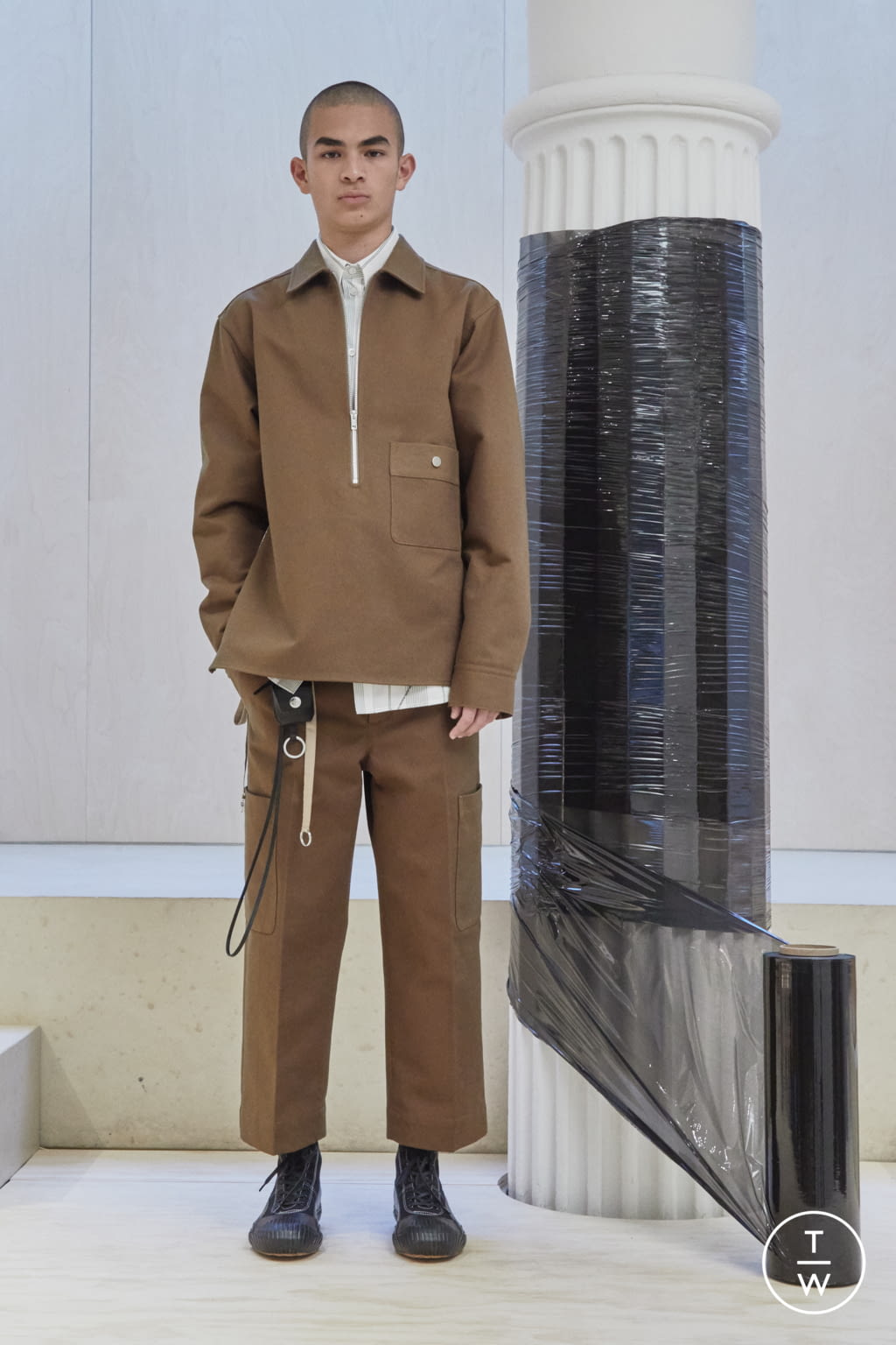 Fashion Week Milan Fall/Winter 2019 look 1 from the 3.1 Phillip Lim collection menswear