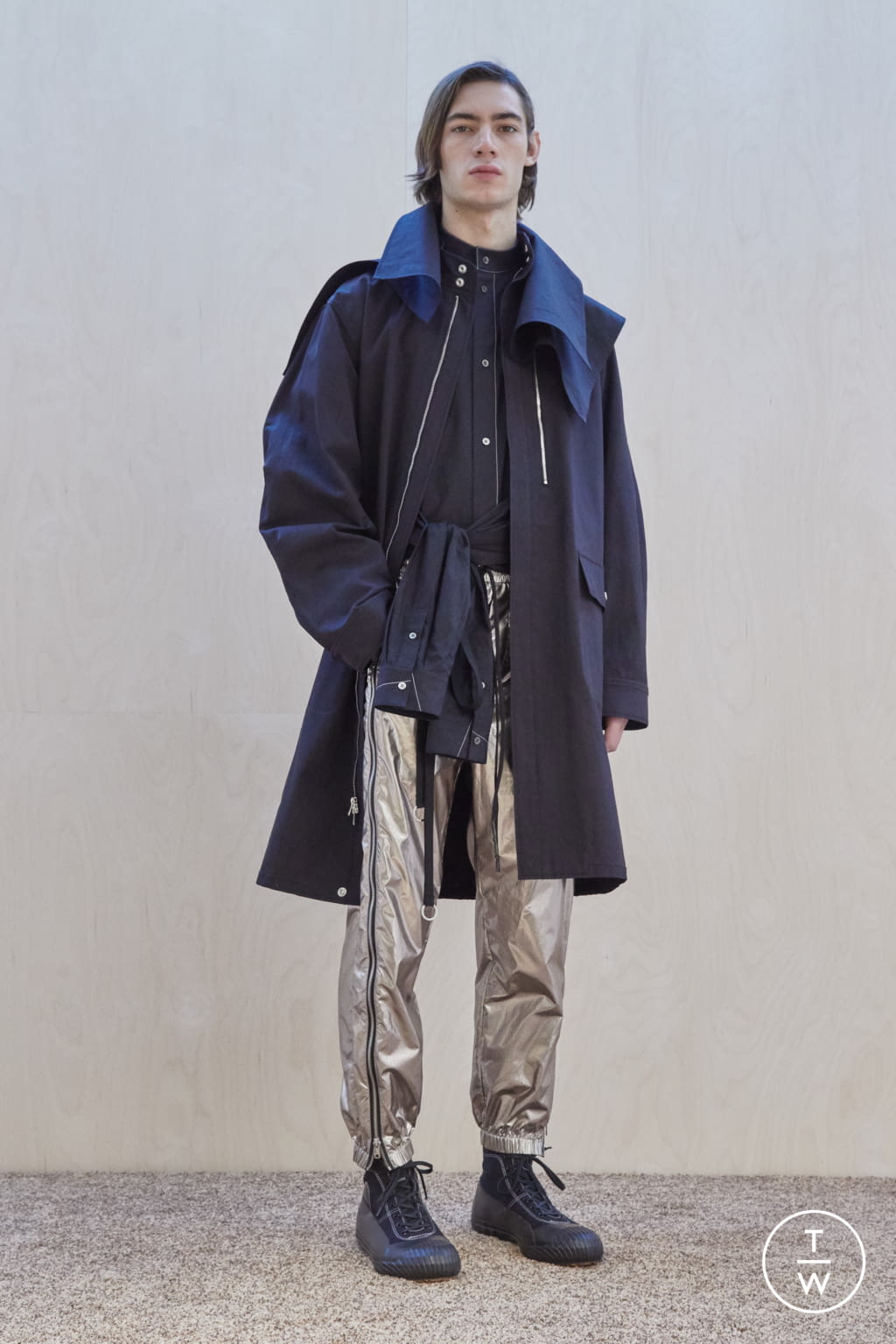 Fashion Week Milan Fall/Winter 2019 look 6 from the 3.1 Phillip Lim collection menswear