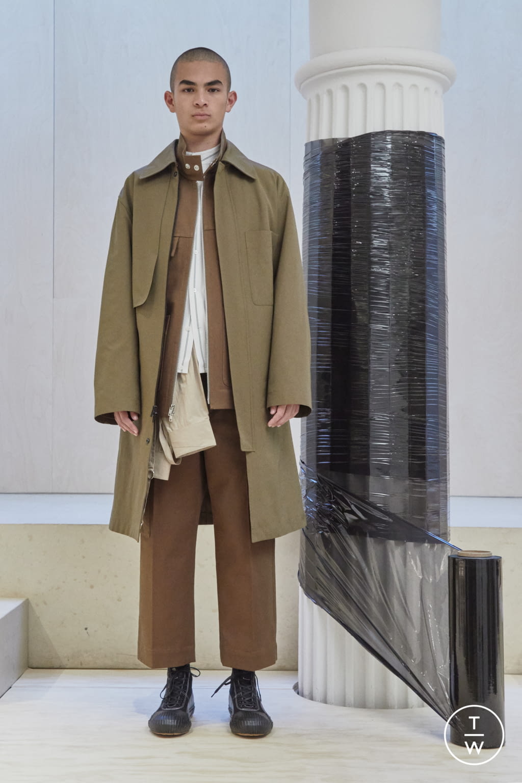 Fashion Week Milan Fall/Winter 2019 look 8 de la collection 3.1 Phillip Lim menswear