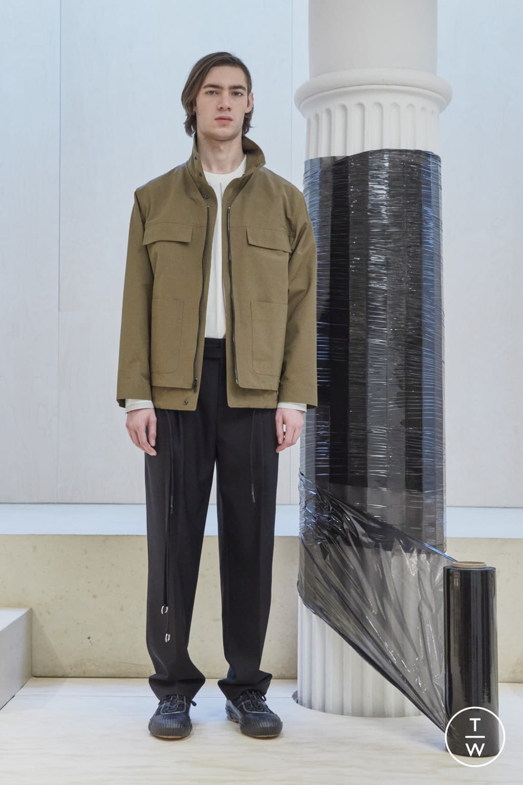Fashion Week Milan Fall/Winter 2019 look 13 de la collection 3.1 Phillip Lim menswear