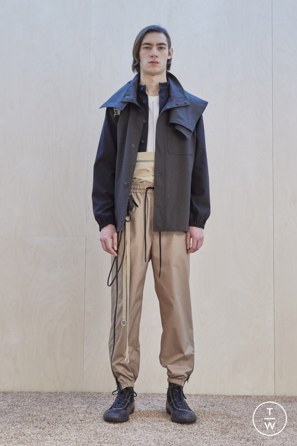 Fashion Week Milan Fall/Winter 2019 look 18 from the 3.1 Phillip Lim collection 男装