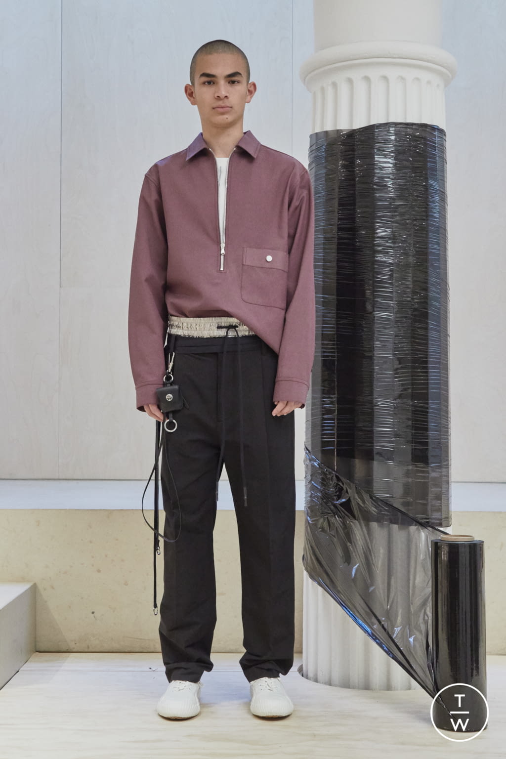Fashion Week Milan Fall/Winter 2019 look 21 from the 3.1 Phillip Lim collection 男装