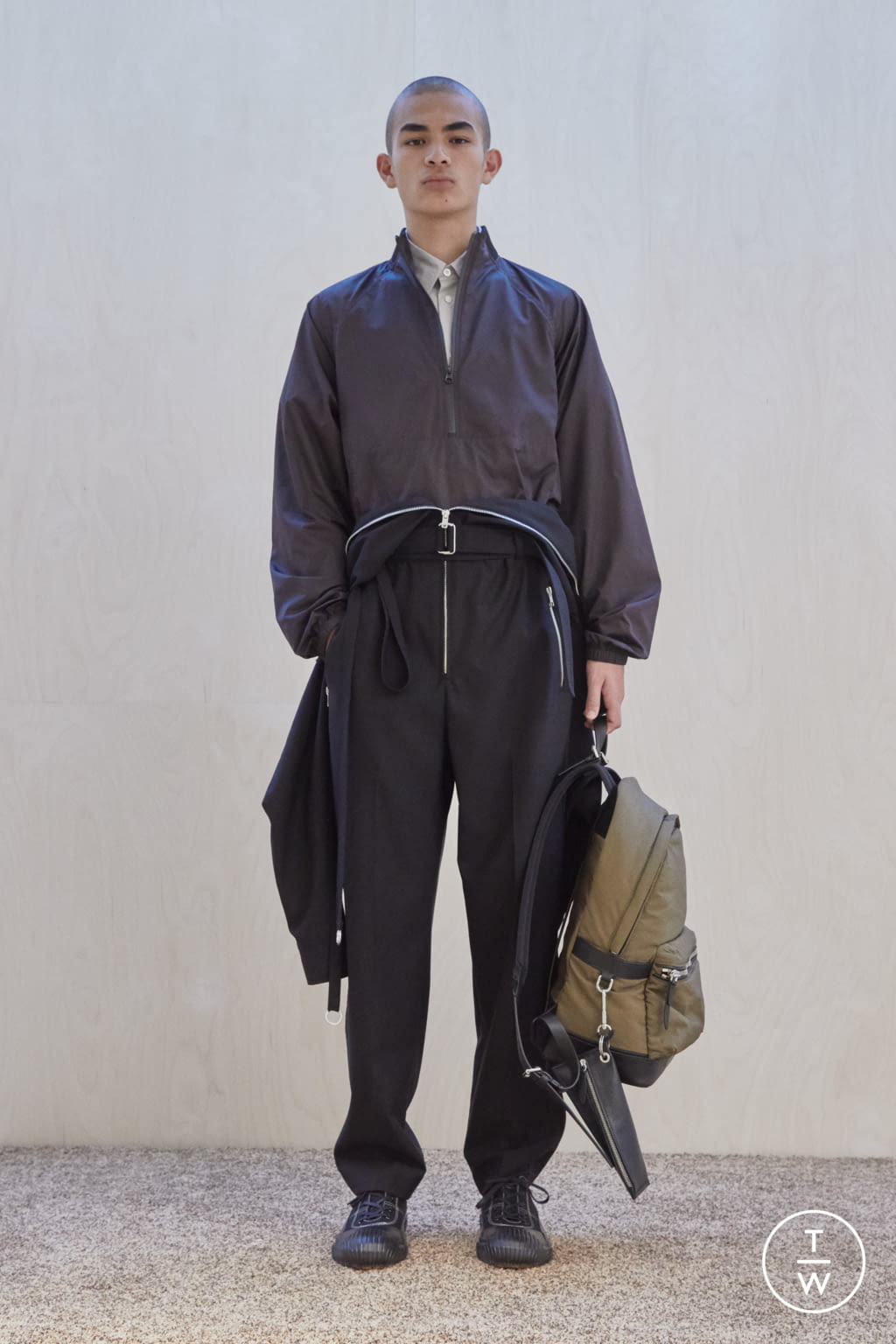 Fashion Week Milan Fall/Winter 2019 look 26 from the 3.1 Phillip Lim collection 男装
