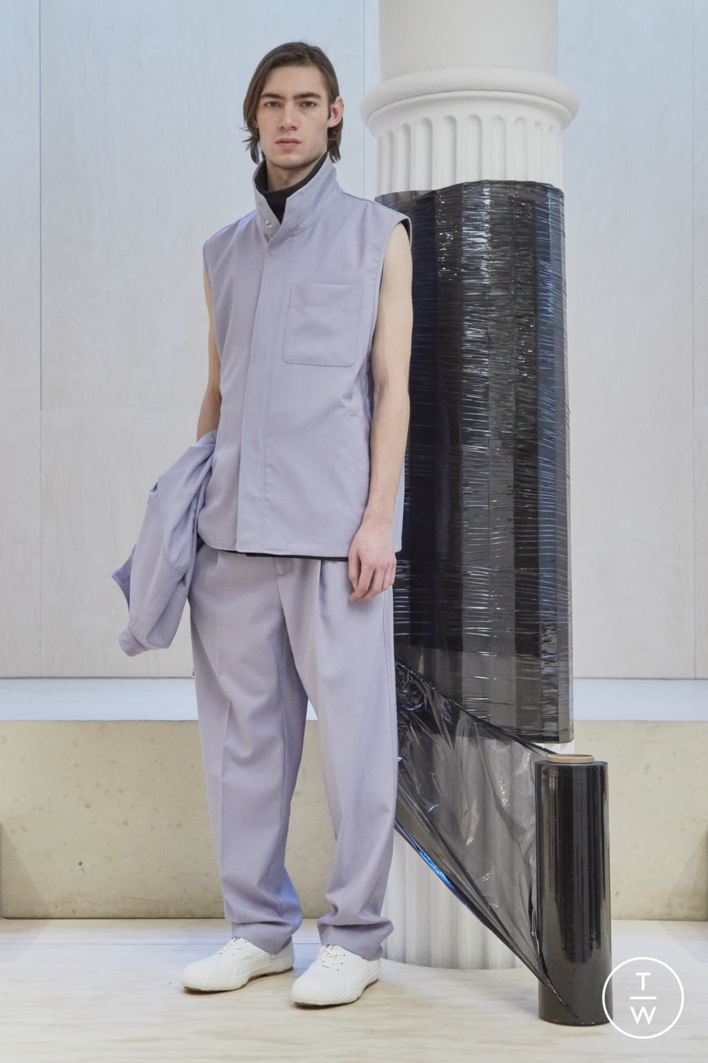 Fashion Week Milan Fall/Winter 2019 look 27 from the 3.1 Phillip Lim collection 男装