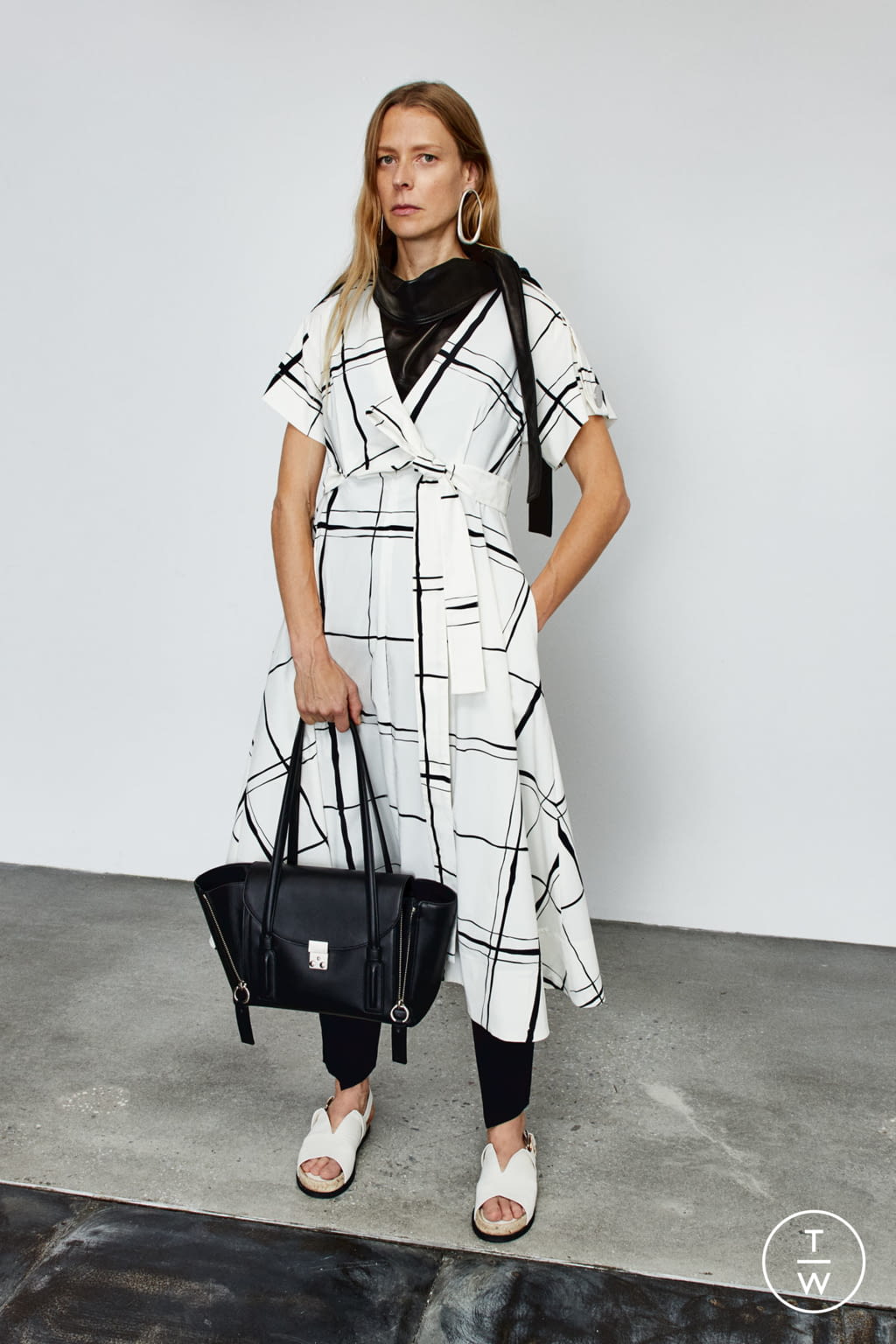 Fashion Week New York Pre-Fall 2020 look 10 from the 3.1 Phillip Lim collection 女装
