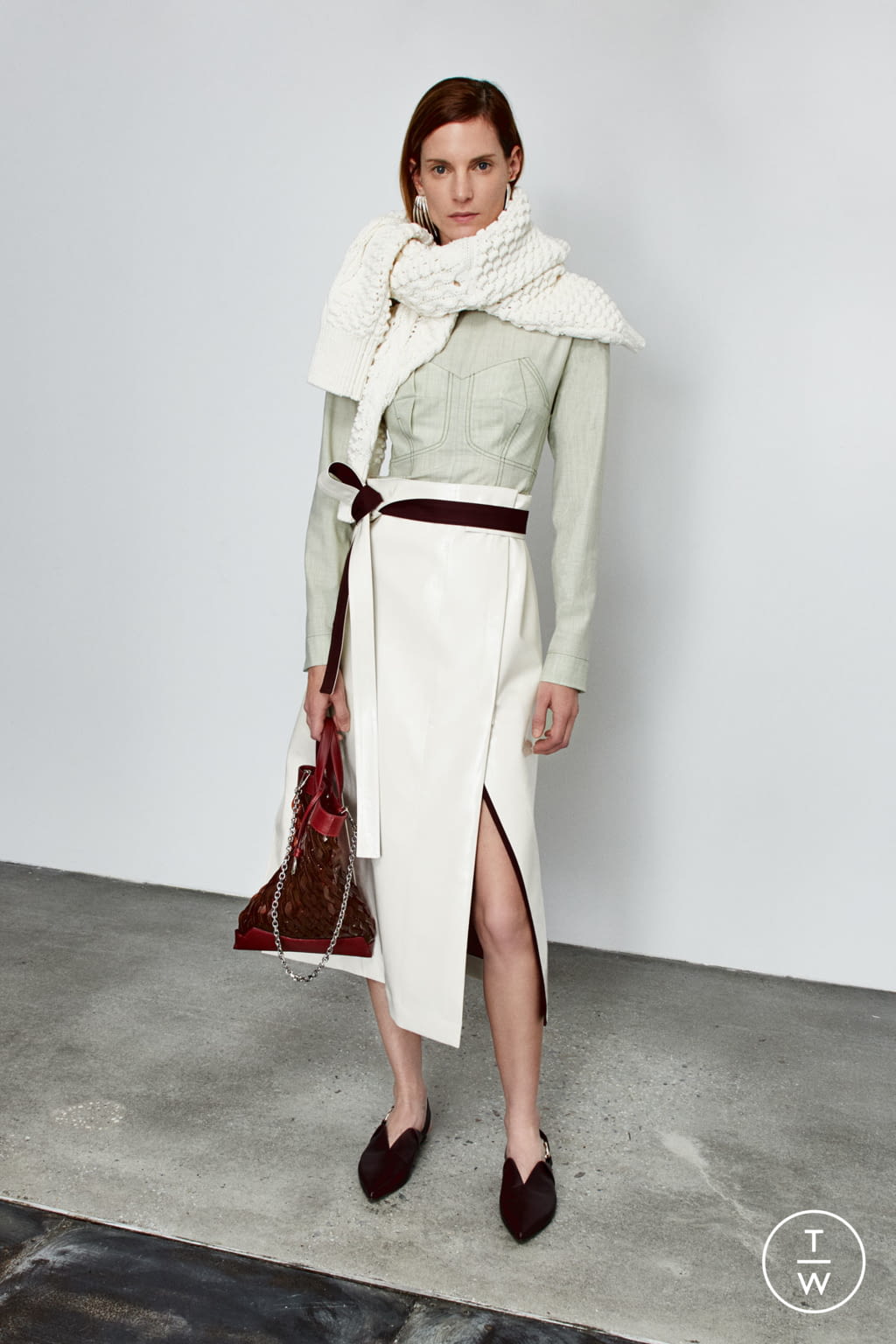 Fashion Week New York Pre-Fall 2020 look 12 from the 3.1 Phillip Lim collection womenswear
