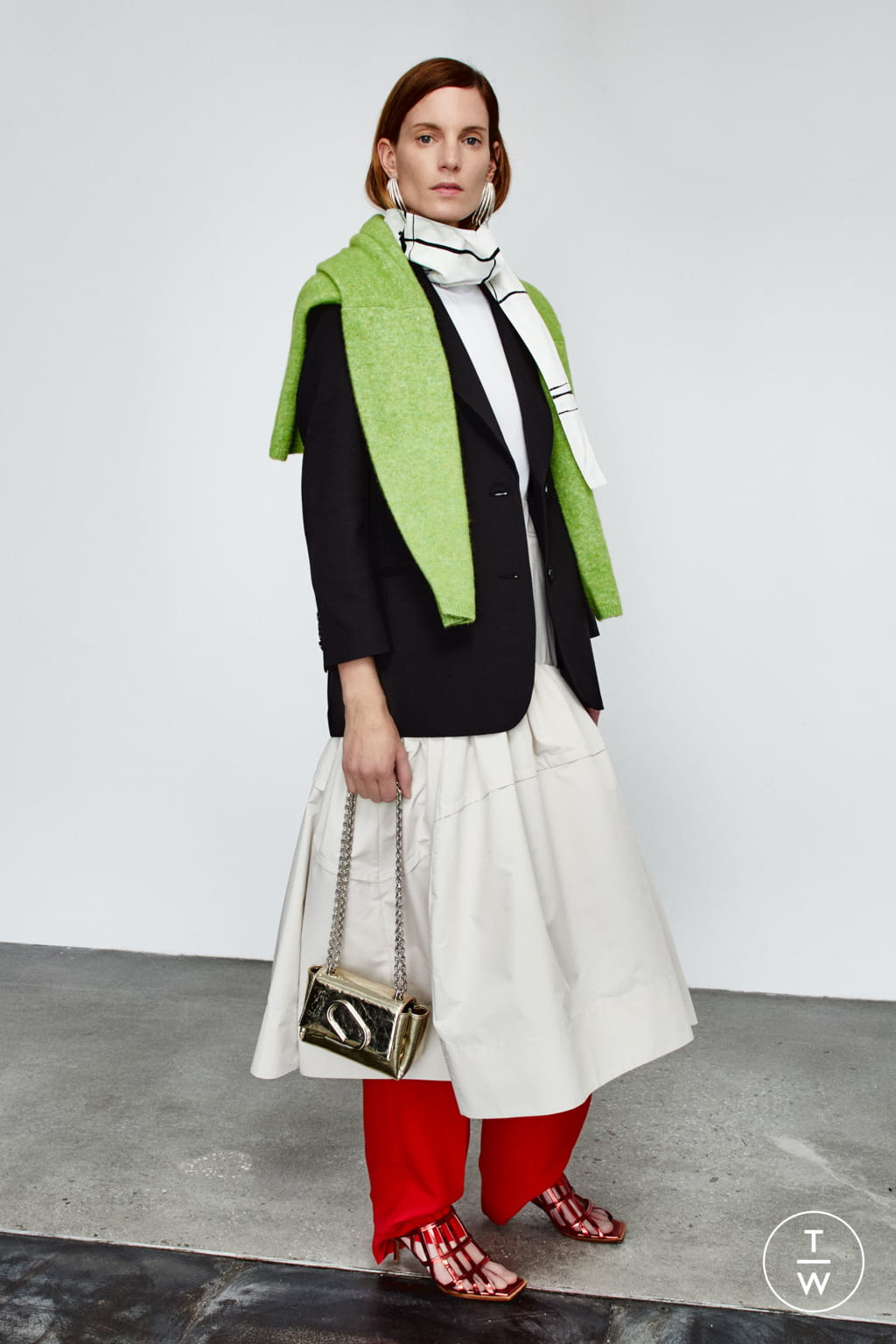 Fashion Week New York Pre-Fall 2020 look 41 from the 3.1 Phillip Lim collection 女装