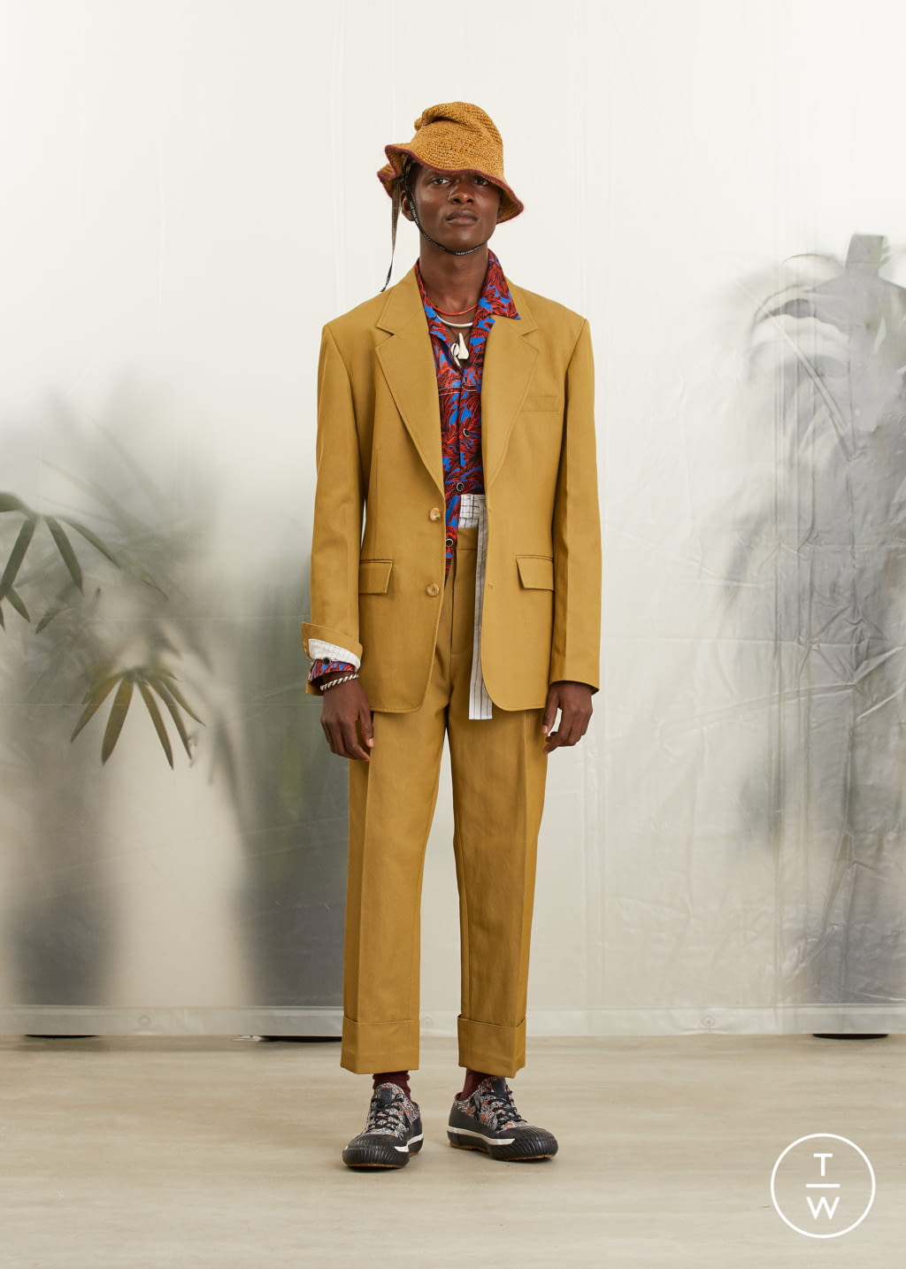 Fashion Week Milan Spring/Summer 2019 look 1 from the 3.1 Phillip Lim collection 男装