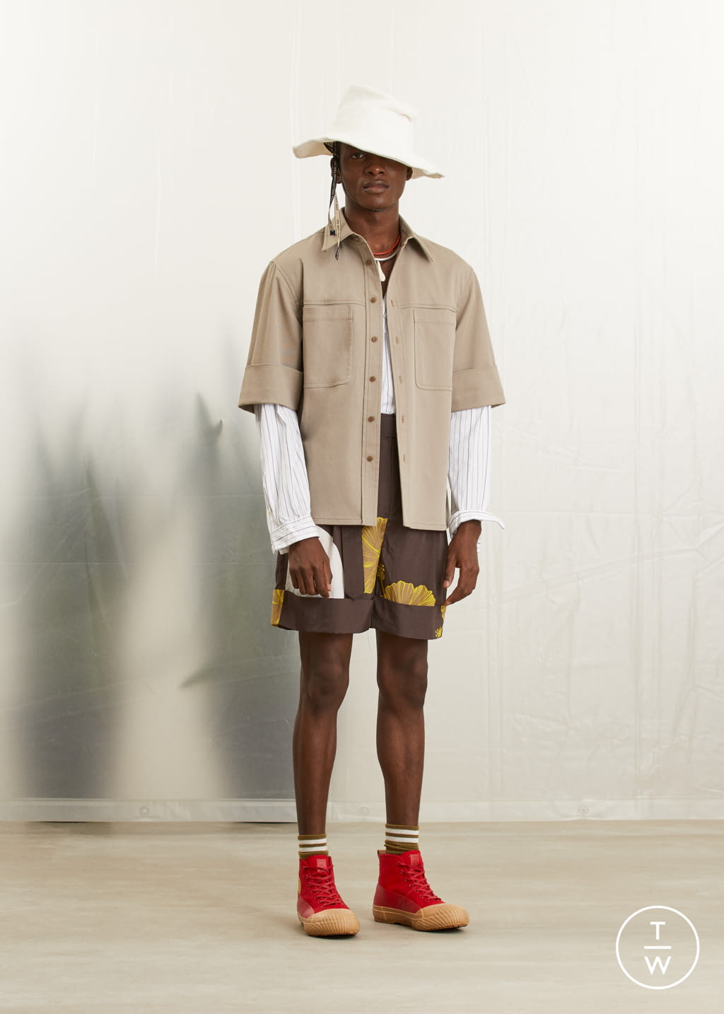 Fashion Week Milan Spring/Summer 2019 look 6 from the 3.1 Phillip Lim collection 男装