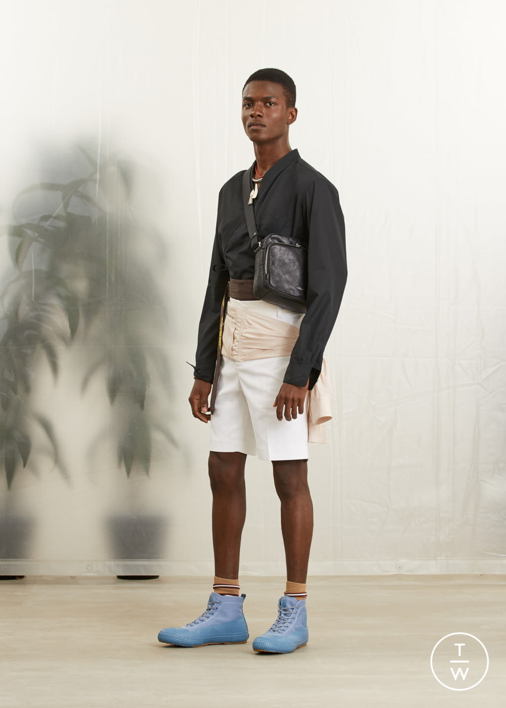 Fashion Week Milan Spring/Summer 2019 look 7 from the 3.1 Phillip Lim collection 男装