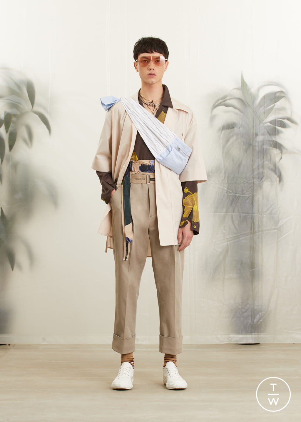 Fashion Week Milan Spring/Summer 2019 look 8 from the 3.1 Phillip Lim collection menswear