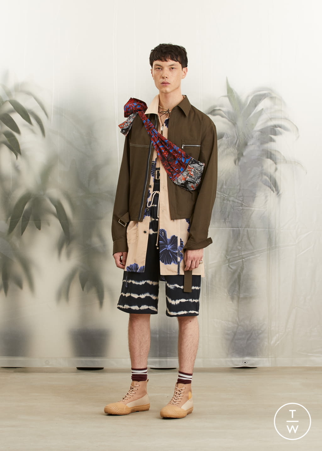 Fashion Week Milan Spring/Summer 2019 look 14 from the 3.1 Phillip Lim collection 男装