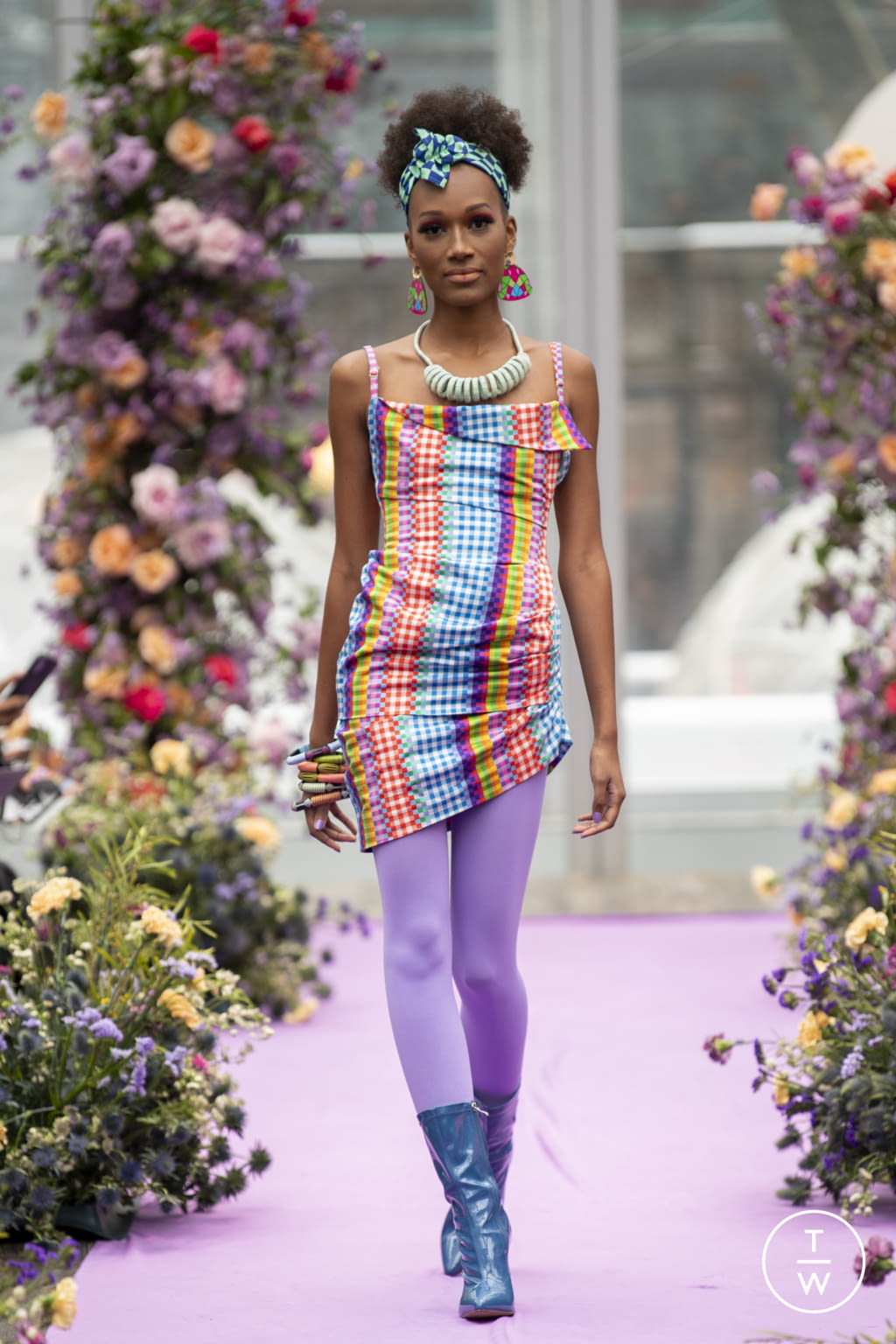 Fashion Week New York Fall/Winter 2022 look 21 de la collection Dur Doux womenswear