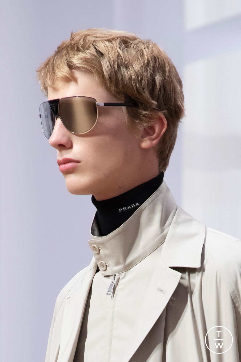 Fashion Week Milan Spring/Summer 2023 look 6 from the Prada collection menswear accessories