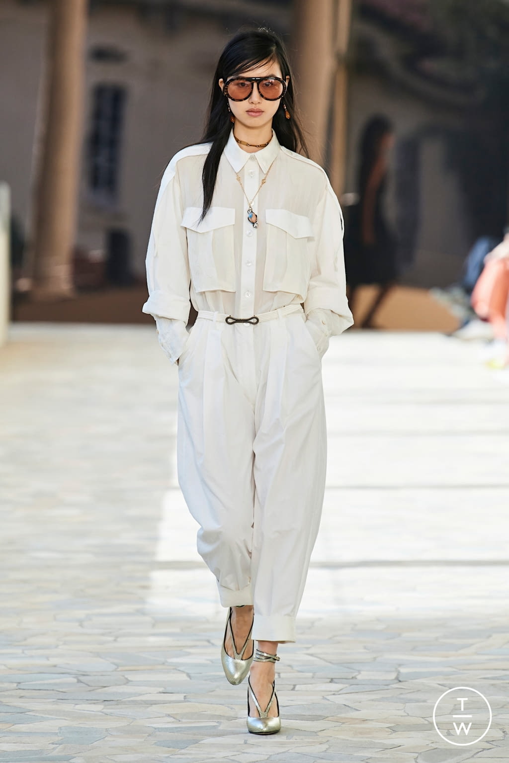 Fashion Week Milan Spring/Summer 2021 look 23 from the Ports 1961 collection womenswear