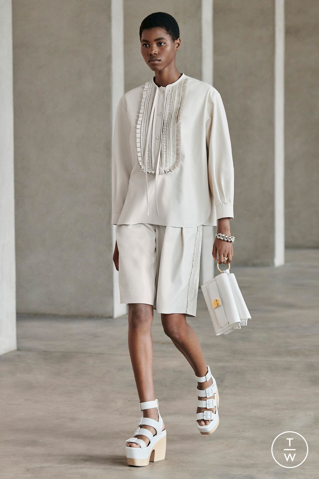 Fashion Week New York Resort 2023 look 13 from the Ports 1961 collection womenswear