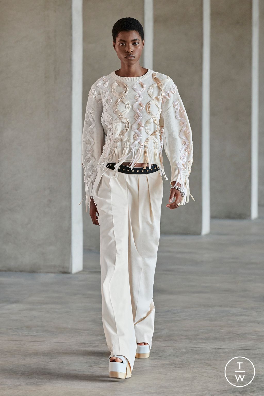 Fashion Week New York Resort 2023 look 5 from the Ports 1961 collection womenswear