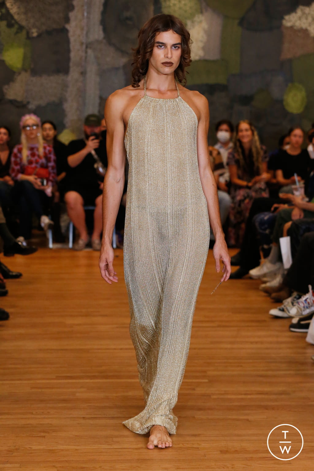 Fashion Week New York Spring/Summer 2022 look 25 from the Puppets and Puppets collection womenswear