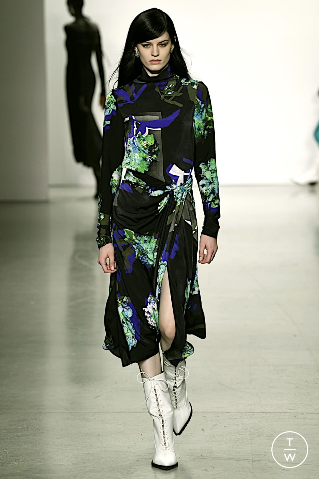 Fashion Week New York Fall/Winter 2022 look 5 de la collection Prabal Gurung womenswear