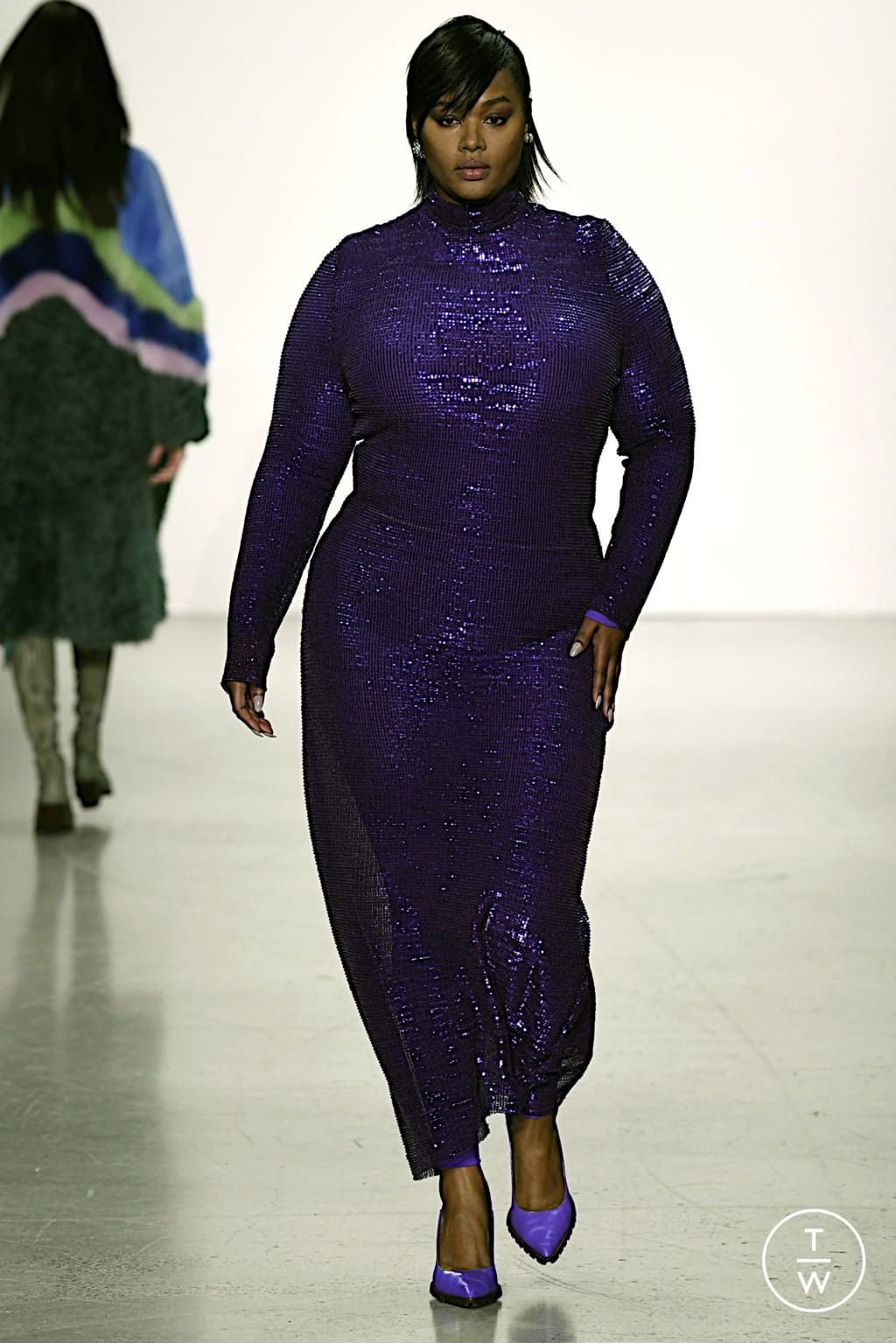 Fashion Week New York Fall/Winter 2022 look 15 from the Prabal Gurung collection womenswear