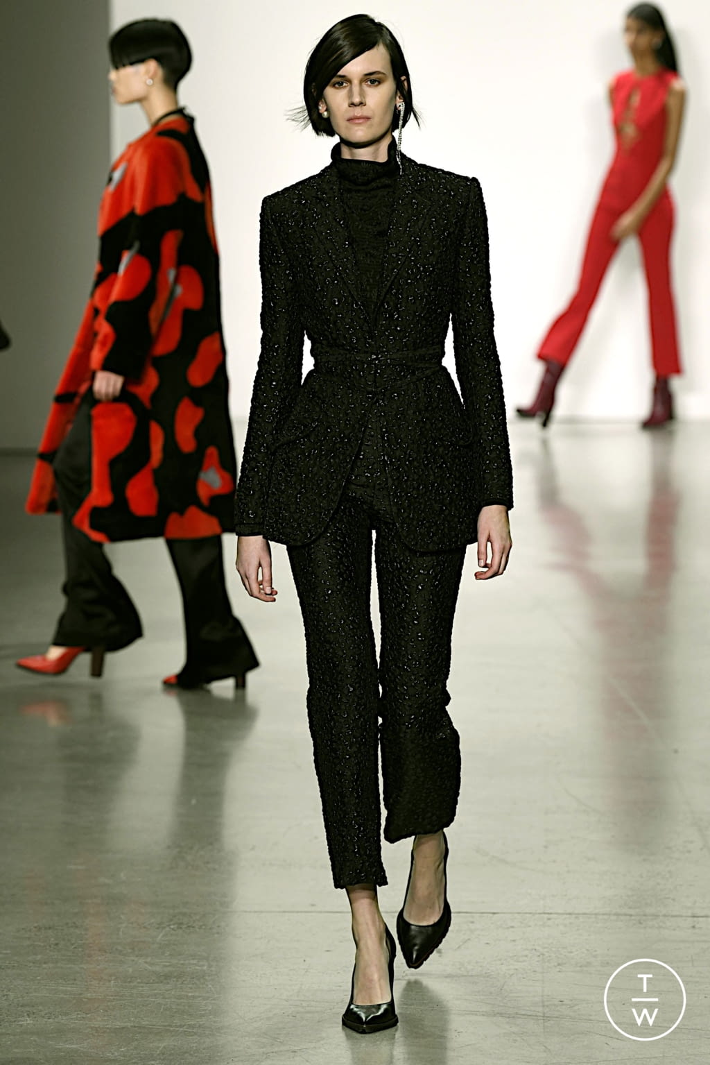 Fashion Week New York Fall/Winter 2022 look 24 from the Prabal Gurung collection 女装