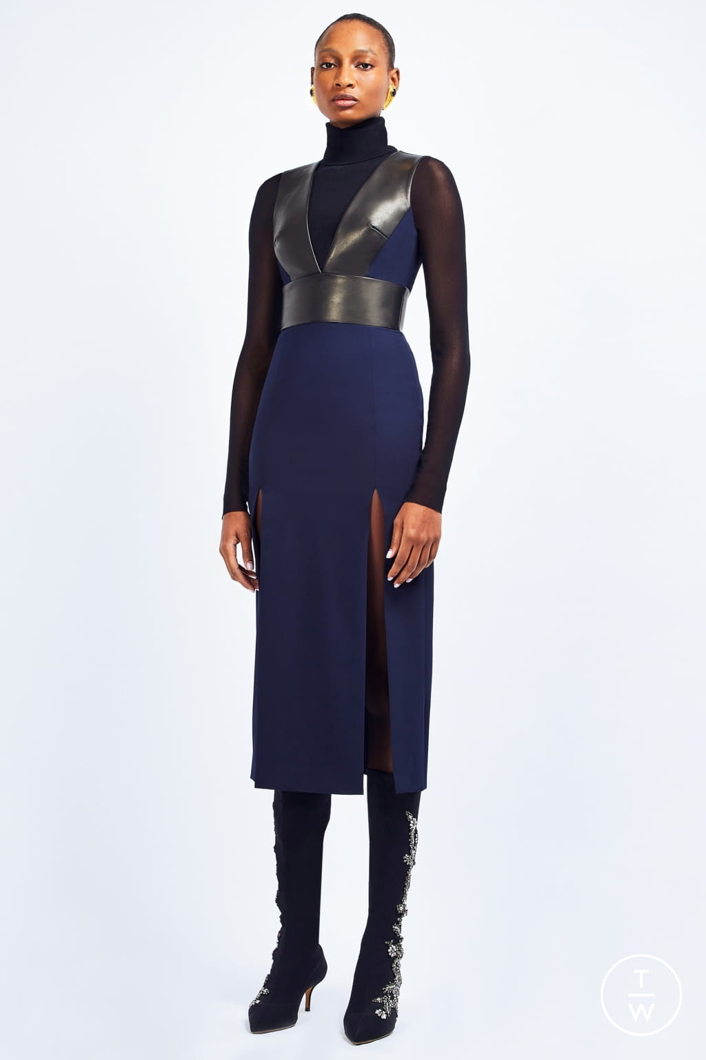 Fashion Week New York Pre-Fall 2022 look 11 de la collection Prabal Gurung womenswear