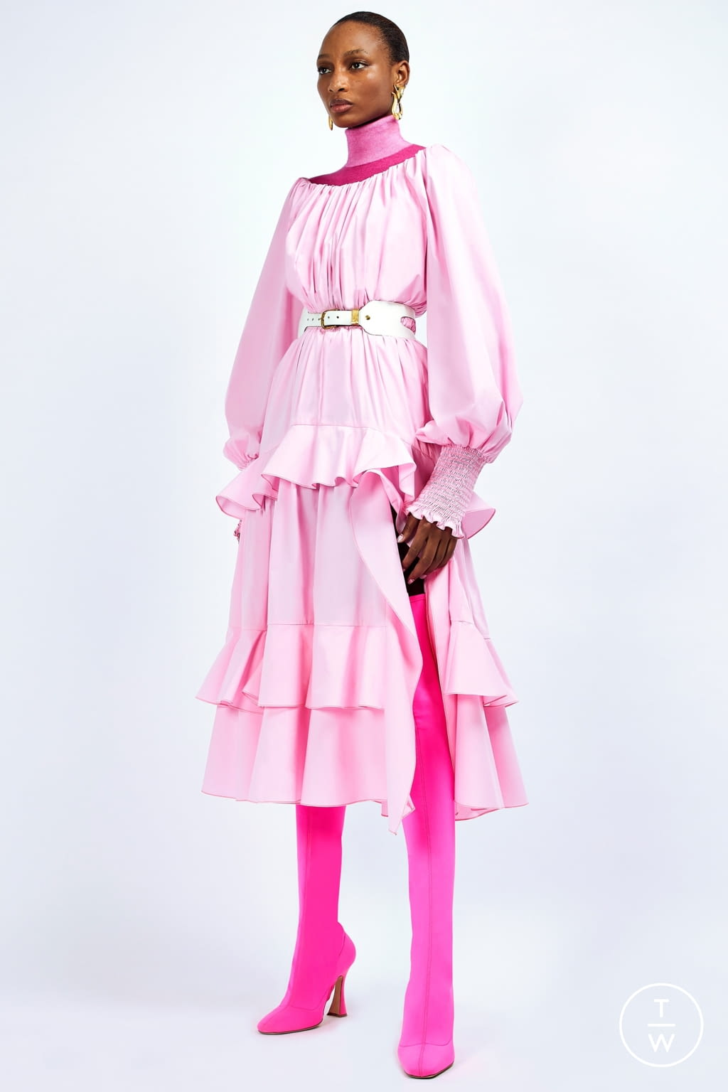 Fashion Week New York Pre-Fall 2022 look 16 from the Prabal Gurung collection 女装