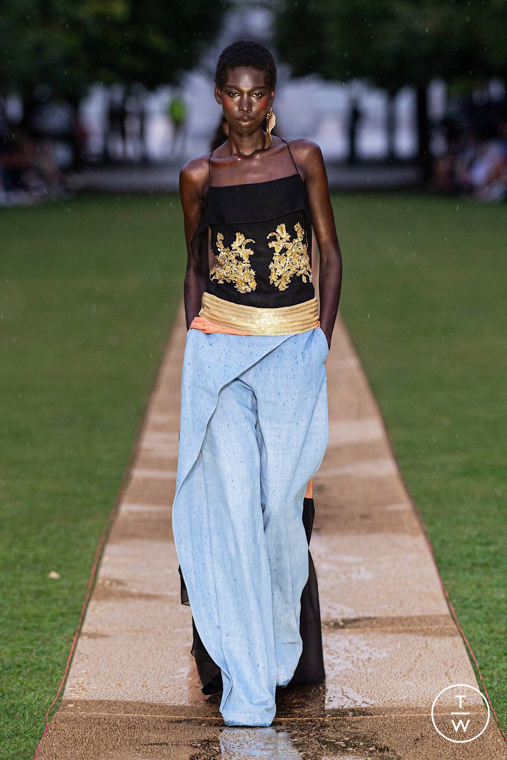 Fashion Week New York Spring/Summer 2024 look 27 de la collection Prabal Gurung womenswear