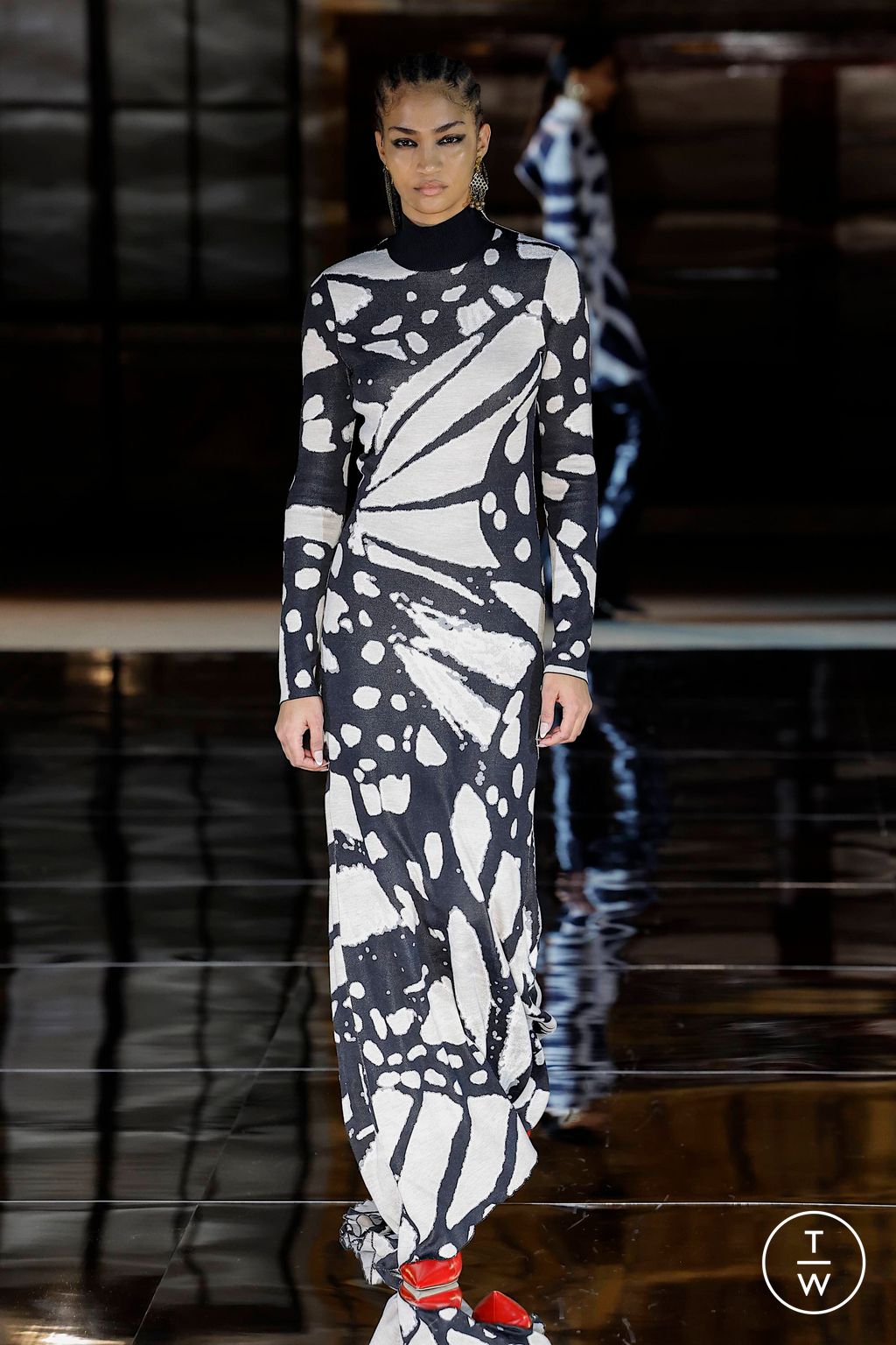 Fashion Week New York Fall/Winter 2023 look 7 from the Prabal Gurung collection womenswear
