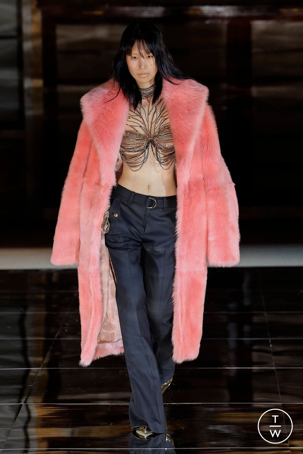 Fashion Week New York Fall/Winter 2023 look 21 de la collection Prabal Gurung womenswear