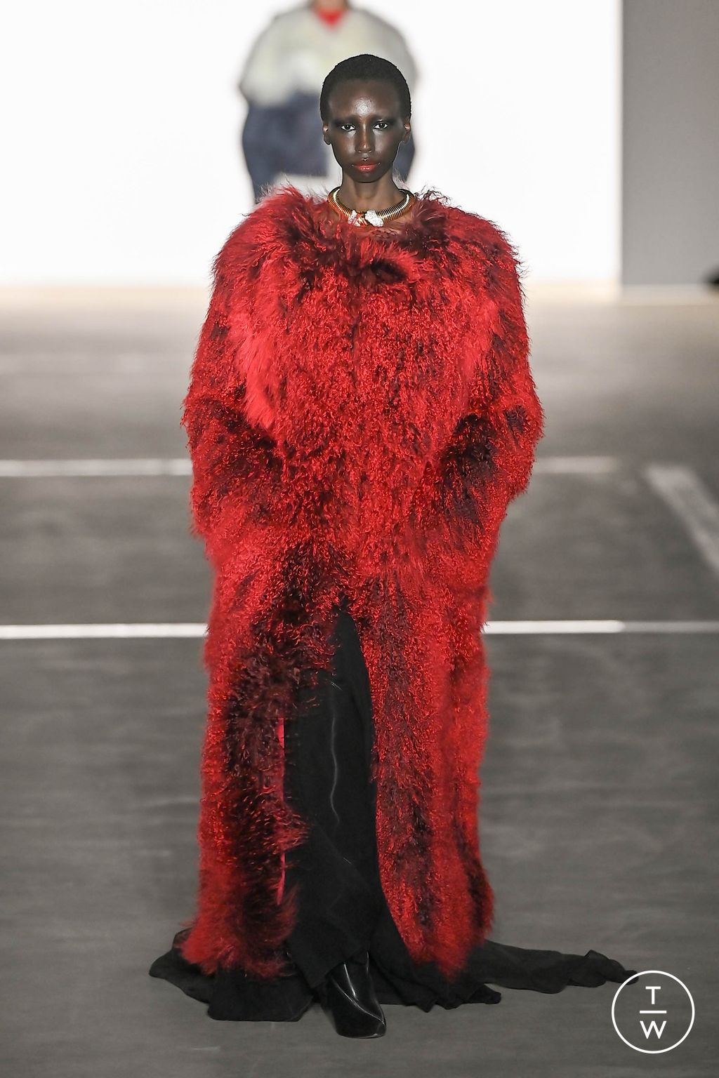 Fashion Week New York Fall/Winter 2024 look 3 de la collection Prabal Gurung womenswear