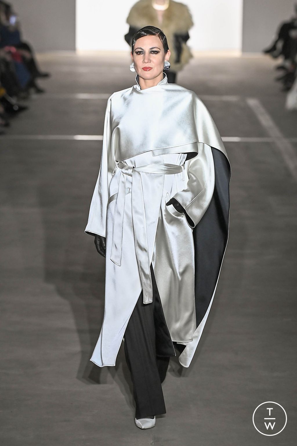 Fashion Week New York Fall/Winter 2024 look 7 from the Prabal Gurung collection womenswear