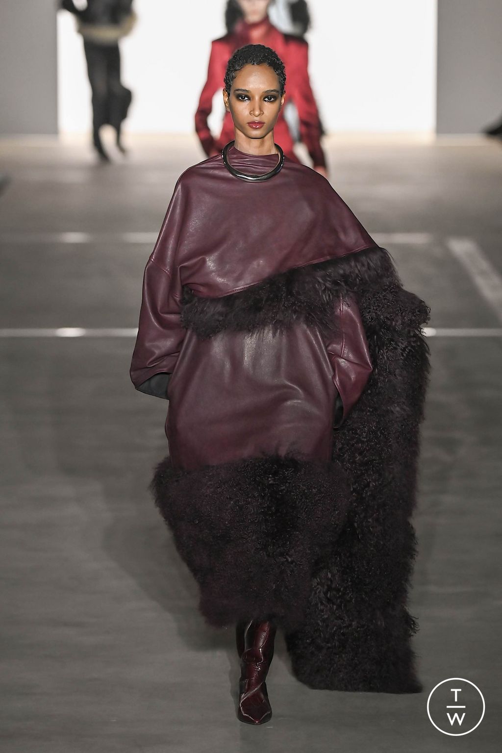 Fashion Week New York Fall/Winter 2024 look 15 de la collection Prabal Gurung womenswear