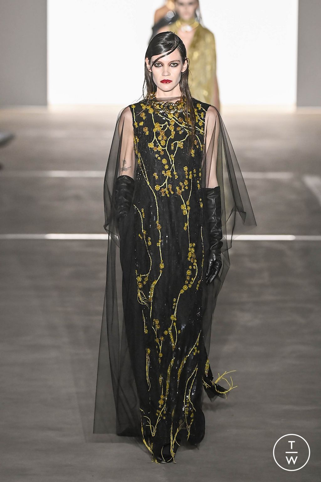 Fashion Week New York Fall/Winter 2024 look 29 de la collection Prabal Gurung womenswear