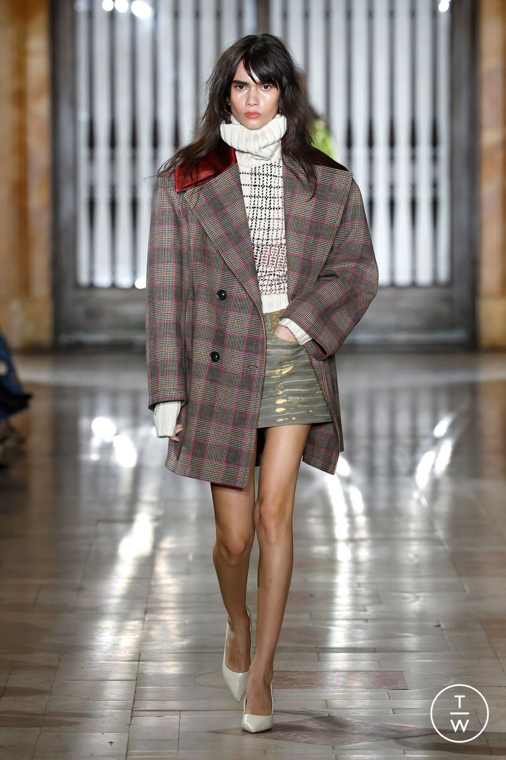 Fashion Week New York Fall/Winter 2025 look 15 de la collection Prabal Gurung womenswear