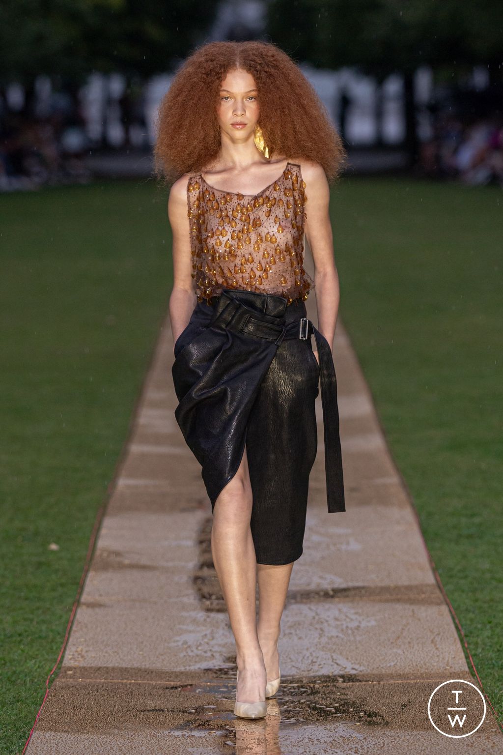 Fashion Week New York Spring/Summer 2024 look 26 de la collection Prabal Gurung womenswear
