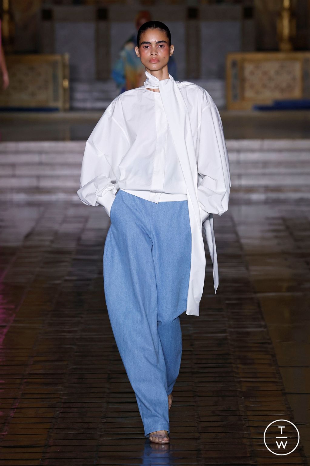 Fashion Week New York Spring/Summer 2026 look 10 from the Prabal Gurung collection womenswear