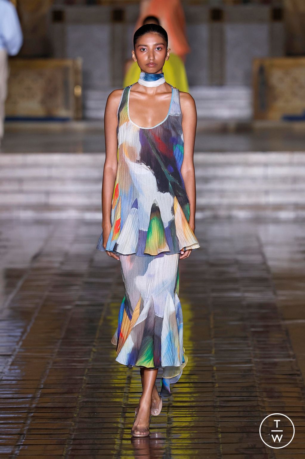 Fashion Week New York Spring/Summer 2026 look 12 from the Prabal Gurung collection womenswear