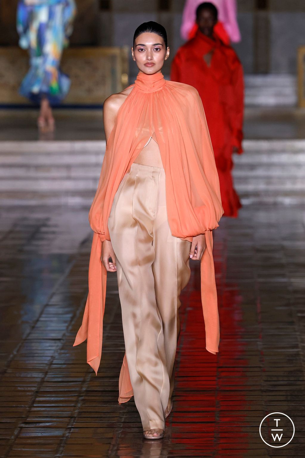 Fashion Week New York Spring/Summer 2026 look 14 from the Prabal Gurung collection womenswear