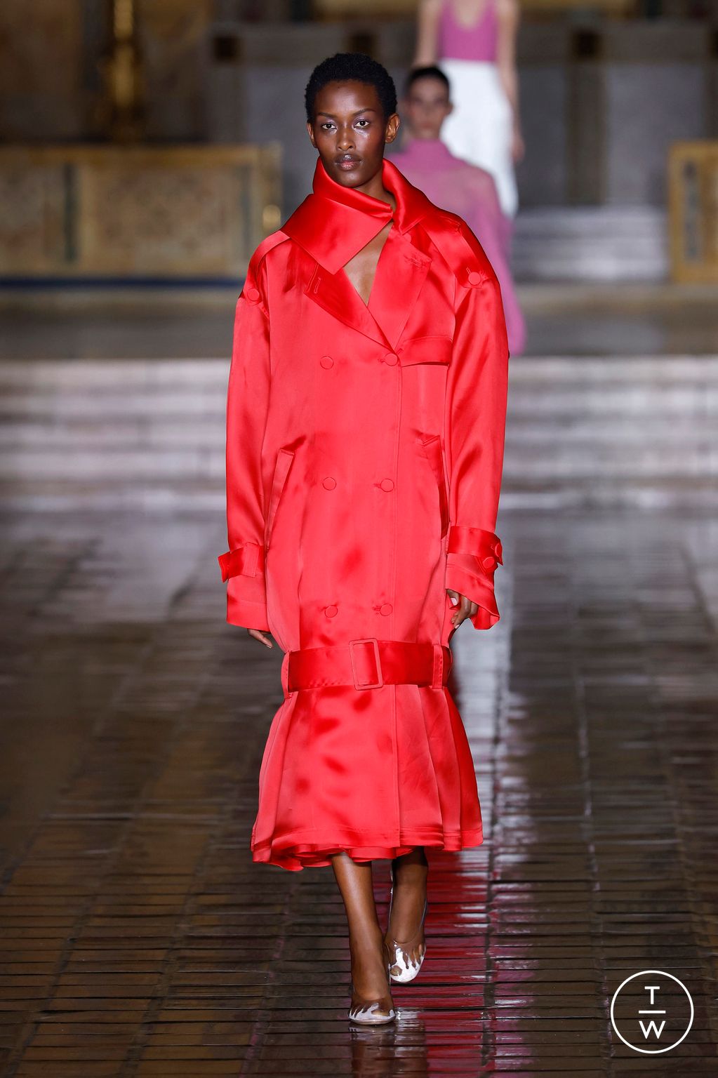 Fashion Week New York Spring/Summer 2026 look 15 de la collection Prabal Gurung womenswear