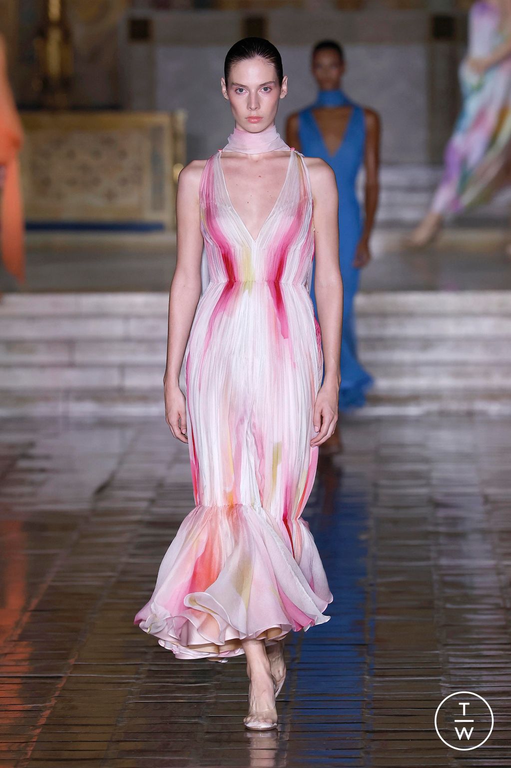 Fashion Week New York Spring/Summer 2026 look 18 from the Prabal Gurung collection womenswear