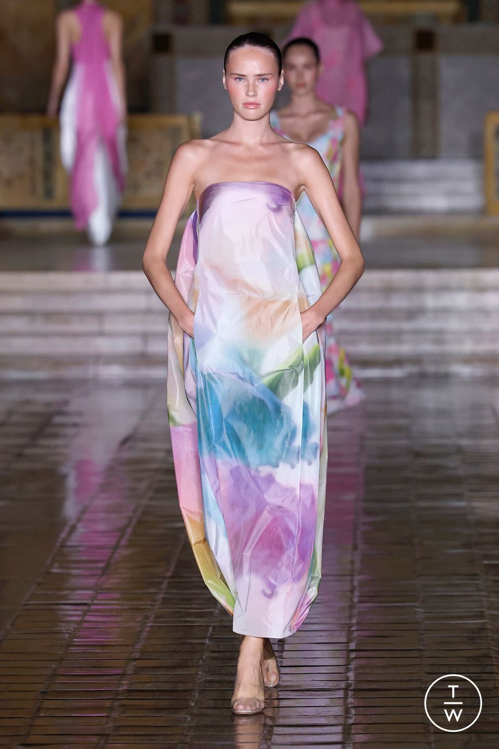 Fashion Week New York Spring/Summer 2026 look 20 de la collection Prabal Gurung womenswear