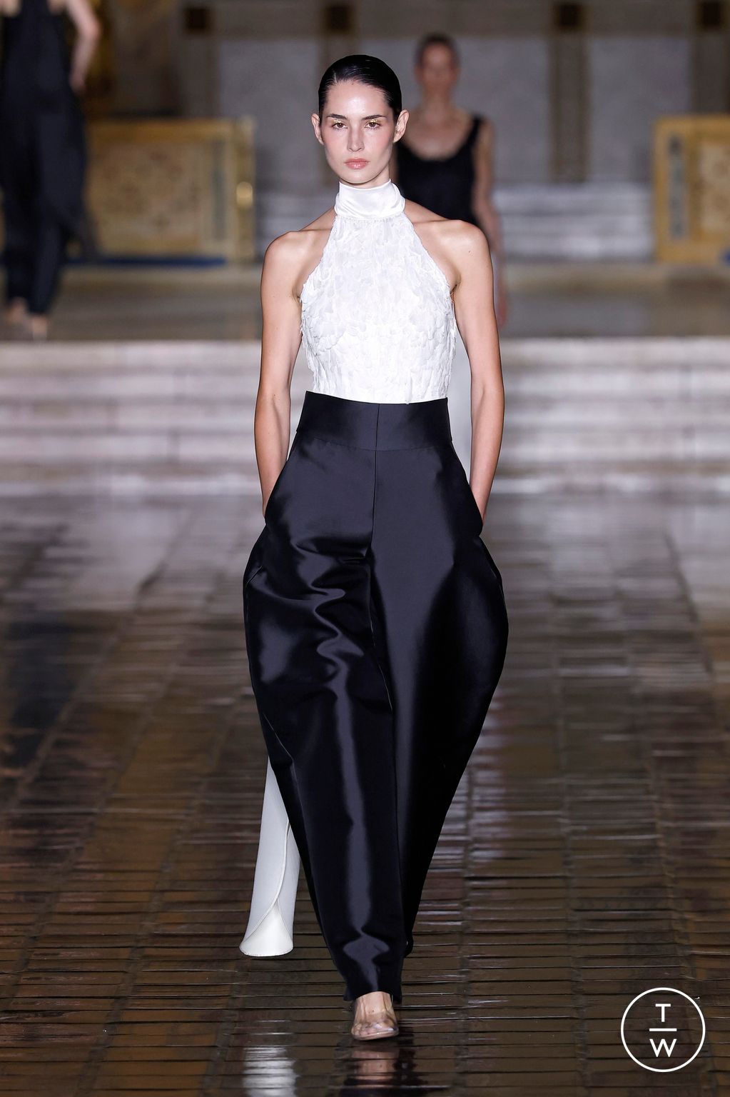 Fashion Week New York Spring/Summer 2026 look 31 de la collection Prabal Gurung womenswear