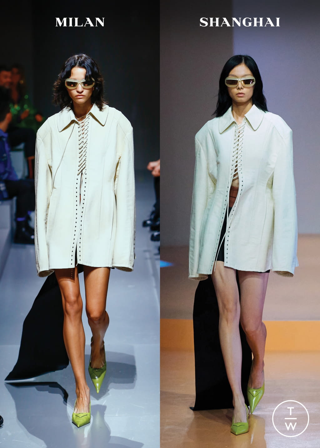 Fashion Week Milan Spring/Summer 2022 look 16 de la collection Prada womenswear